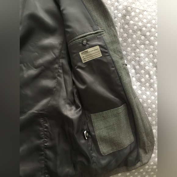 NEW Jack Spade Men's Gray 2 Button Blazer Sport Coat Sz 36 and 42 $495 - Picture 5 of 12